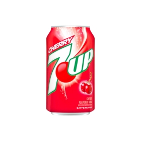 Gazuotas gėrimas 7UP CHERRY, 355ml...
