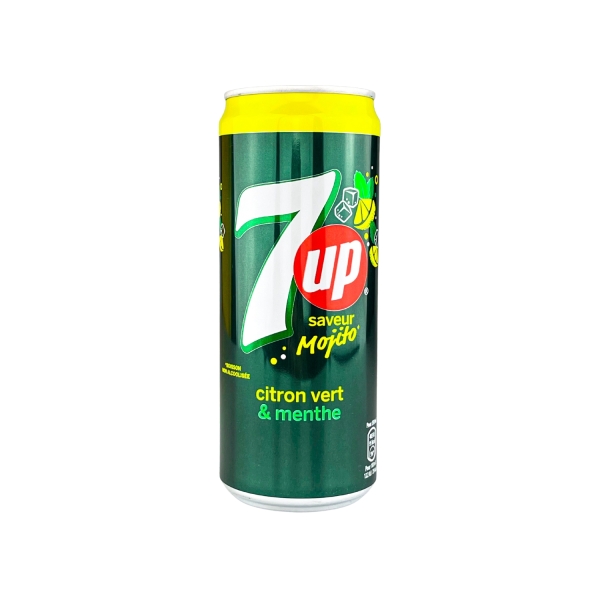 Gazuotas gėrimas 7UP MOJITO, 330ml Gazuotas gėrimas 7UP MOJITO, 330ml