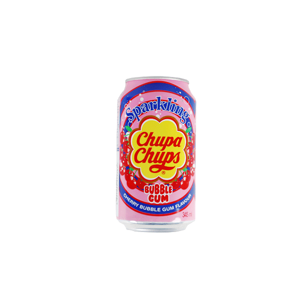 Gazuotas gėrimas CHUPA CHUPS BUBBLE GUM, 345ml. Gazuotas gėrimas CHUPA CHUPS BUBBLE GUM, 345ml.