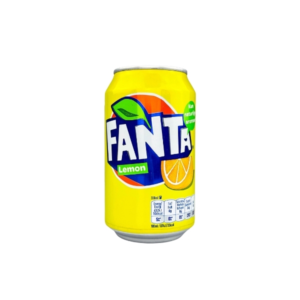 Gazuotas gėrimas FANTA LEMON, 330ml. Gazuotas gėrimas FANTA LEMON, 330ml.