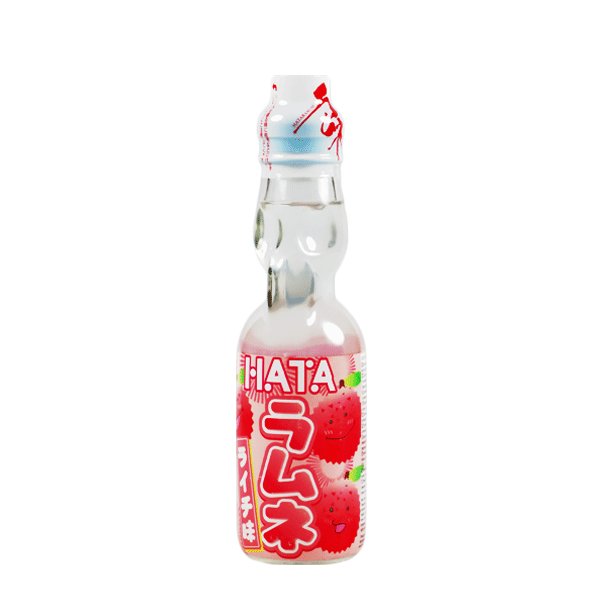 Gazuotas gėrimas RAMUNE LYCHEE, 200ml.