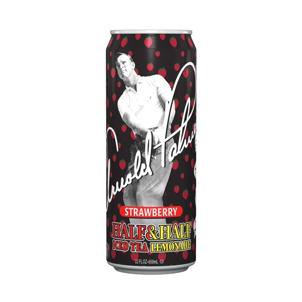 Gaivusis gėrimas ARIZONA STRAWBERRY ARNOLD PALMER HALF&HALF ICED TEA LEMONADE, 650ml.