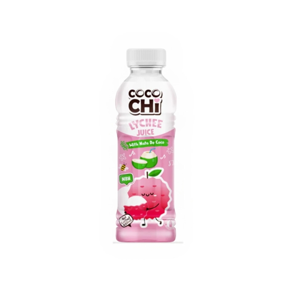 Negazuotas gėrimas COCOCHI LYCHEE JUICE, 450ml.
