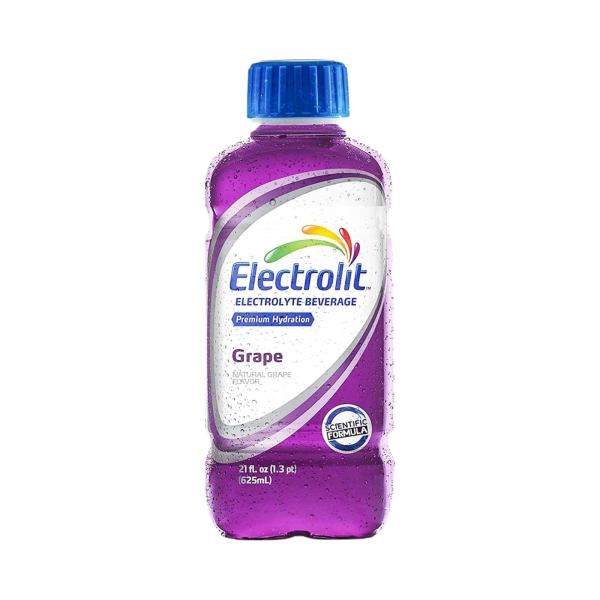 Negazuotas gėrimas ELECTROLIT GRAPE, 625ml.