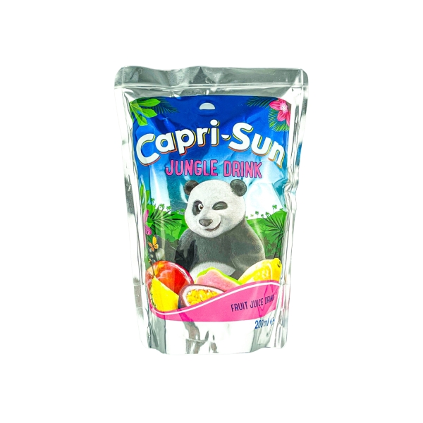 Sulčių gėrimas CAPRI SUN JUNGLE DRINK, 200ml. Sulčių gėrimas CAPRI SUN JUNGLE DRINK, 200ml.