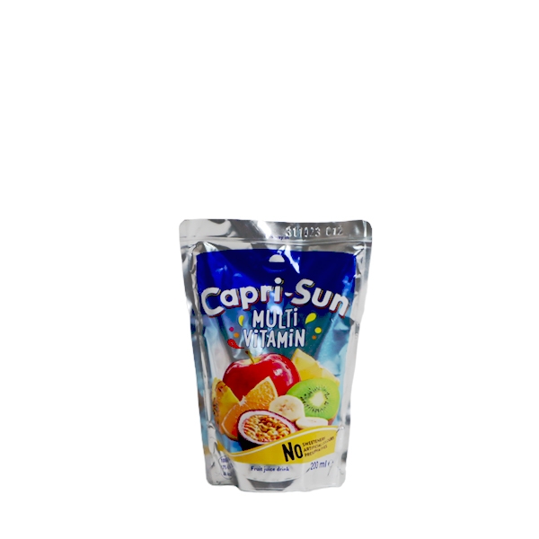 Sulčių gėrimas CAPRI SUN MULTIVITAMIN, 200ml. Sulčių gėrimas CAPRI SUN MULTIVITAMIN, 200ml.