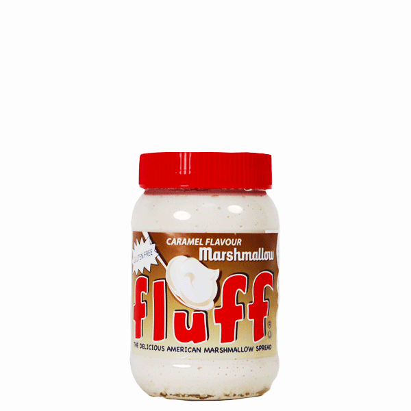 Zefyrinis kremas FLUFF MARSHMALLOW CARAMEL, 213g. Zefyrinis kremas FLUFF MARSHMALLOW CARAMEL, 213g.