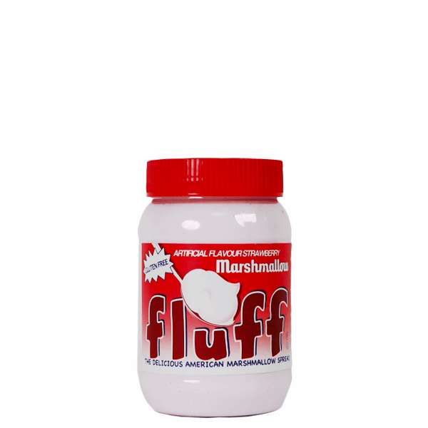 Zefyrinis kremas FLUFF MARSHMALLOW STRAWBERRY, 213g. Zefyrinis kremas FLUFF MARSHMALLOW STRAWBERRY, 213g.