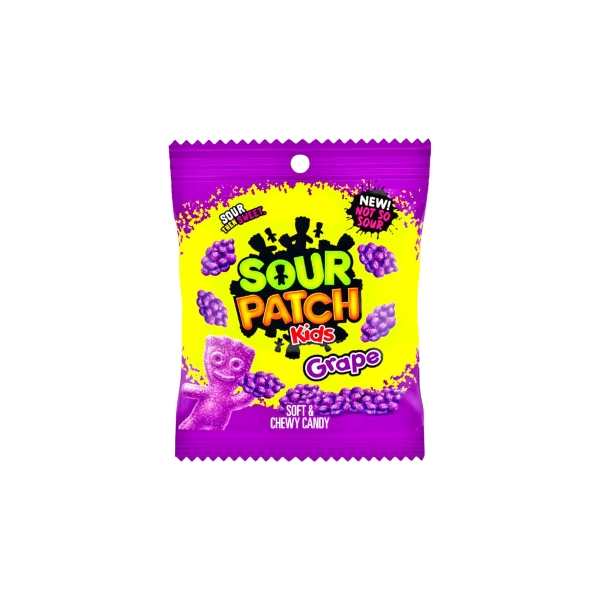 Guminukai SOUR PATCH KIDS GRAPE, 101g.
