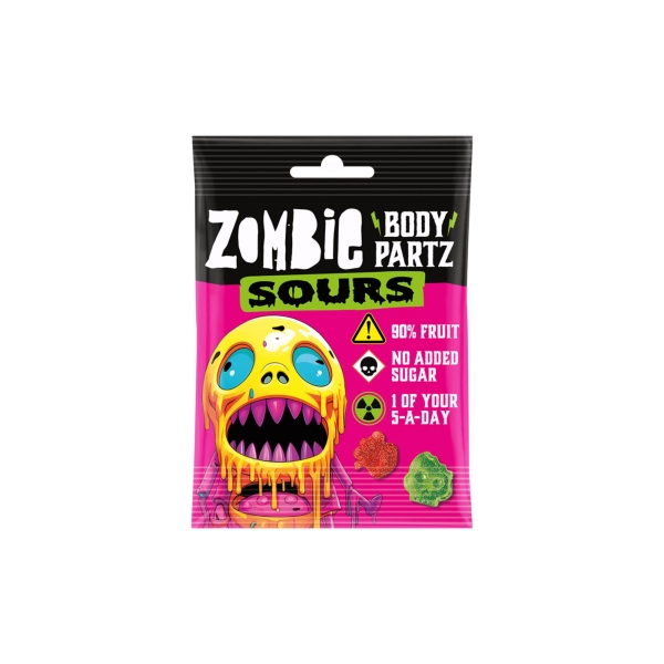 Guminukai ZOMBIE BODY PARTZ SOURS, 35g.