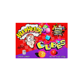 Kramtomi saldainiai WARHEADS CHEWY CUBES...