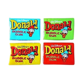 Kramtomoji guma DONALD, 4,5g....
