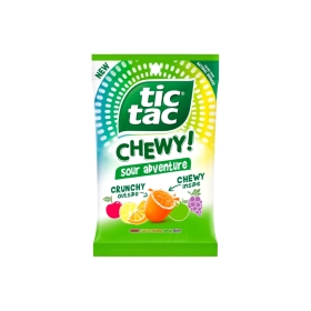 Ledinukai TIC TAC CHEWY SOUR ADVENTURE, ...
