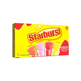 Šaldomi ledai STARBURST FREEZER POPS, 2...