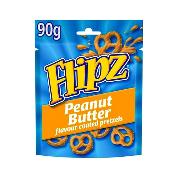 Sausainiai FLIPZ PEANUT BUTTER, 90g.
