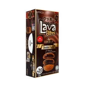 Sausainiai LAVA BITES DOUBLE CHOCO, 200g...