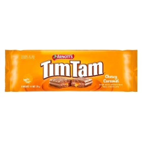 Sausainiai TIM TAM CHEWY CARAMEL, 175g....