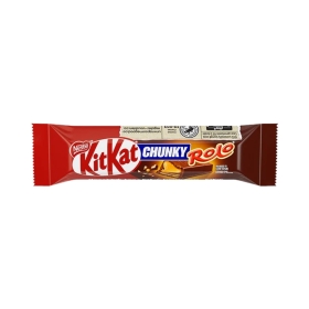 Šokoladas KITKAT CHUNKY ROLO, 42g....