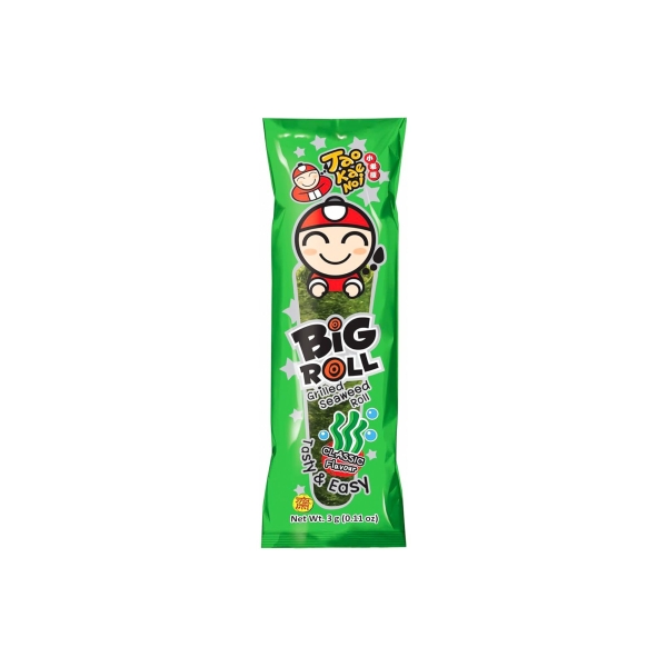 Jūros dumbliai BIG ROLL GRILLED SEAWEED CLASSIC, 3g