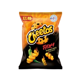 Traškučiai CHEETOS FIERY JALAPENO &...