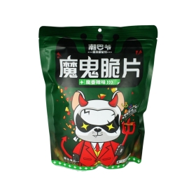 Traškučiai THE DEVIL CHIPS SPICY, 200g...