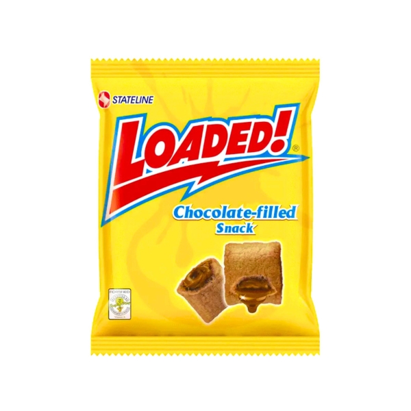 Užkandžiai LOADED CHOCOLATE-FILLED, 65g.